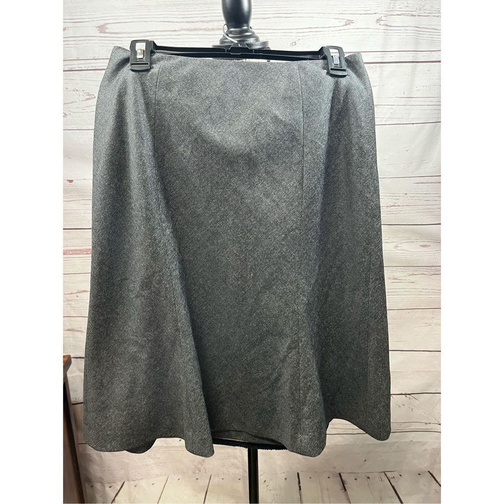 Ann Taylor size 6 gray‎ pencil skirt - 2485